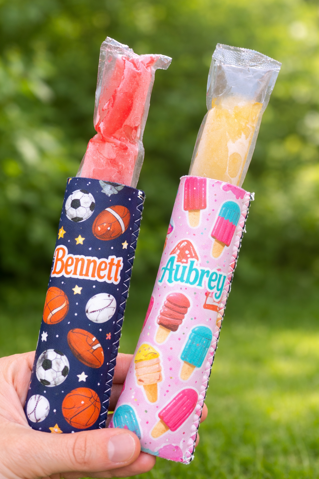 Freeze pop sleeves